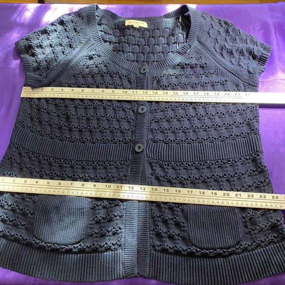 πJones New York Knitted Cotton Cardigan - Picture 10 of 15